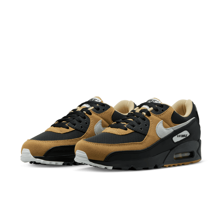 Nike Air Max 90 Black Elemental Gold Angle 2