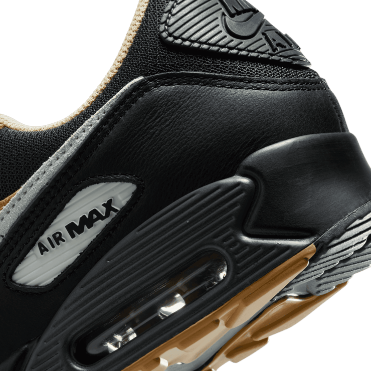 Nike Air Max 90 Black Elemental Gold Angle 5