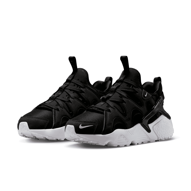 Nike Air Huarache Craft Black White (W) Angle 3