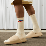Nike Calm Slide Sesame Angle 1