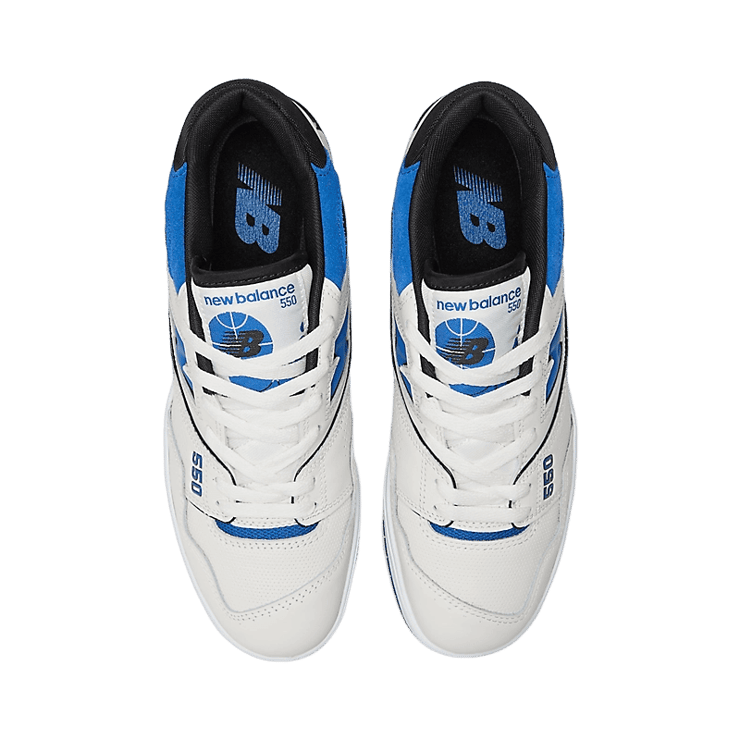 New Balance 550 Sea Salt Team Royal Angle 1