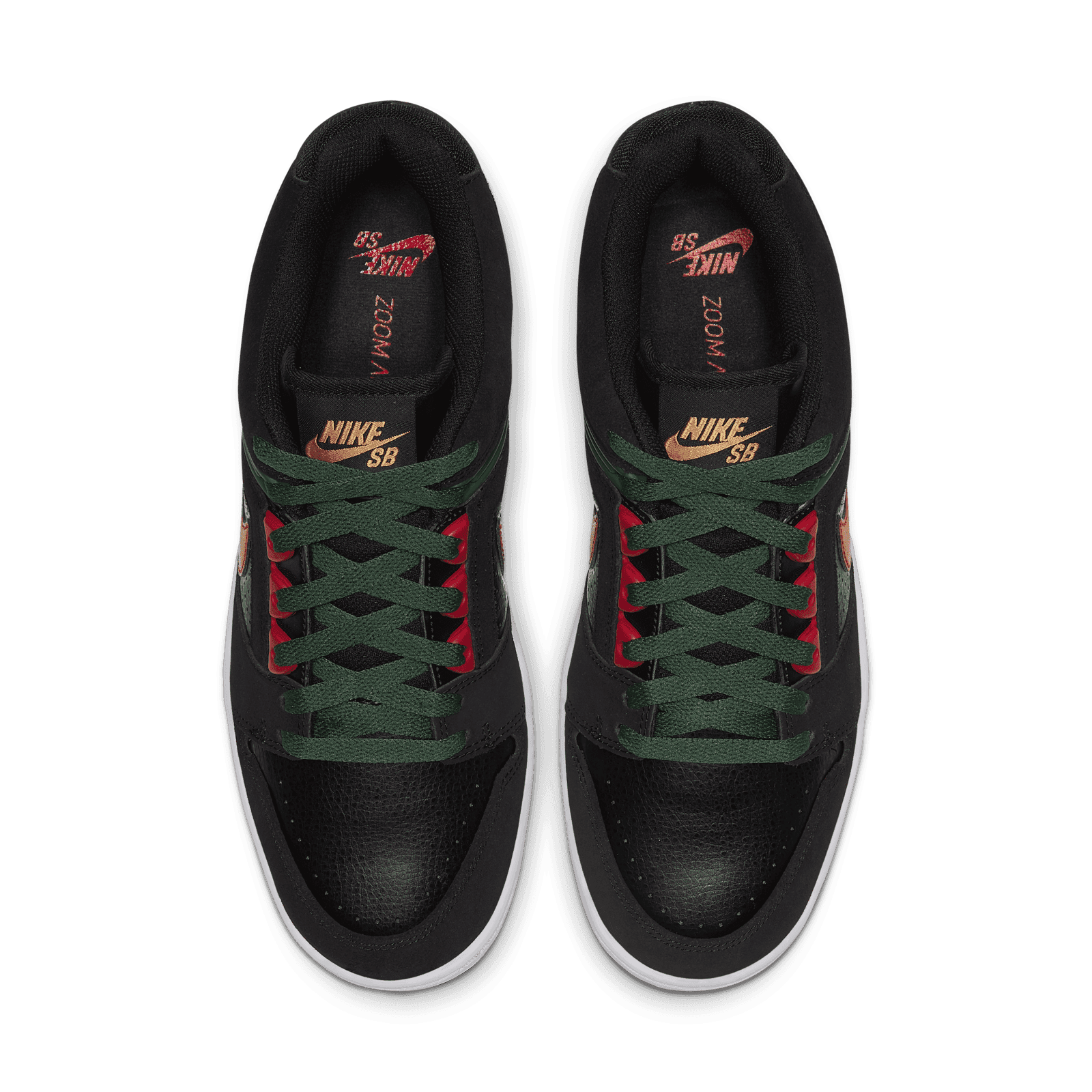 nike sb air force 2 low black gucci