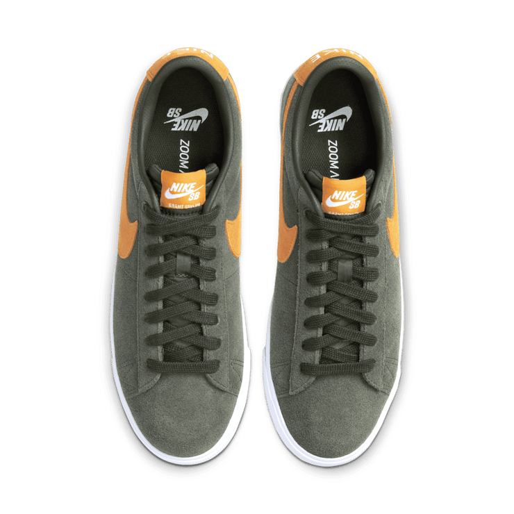 Nike SB Blazer Low GT Sequoia Kumquat Angle 1