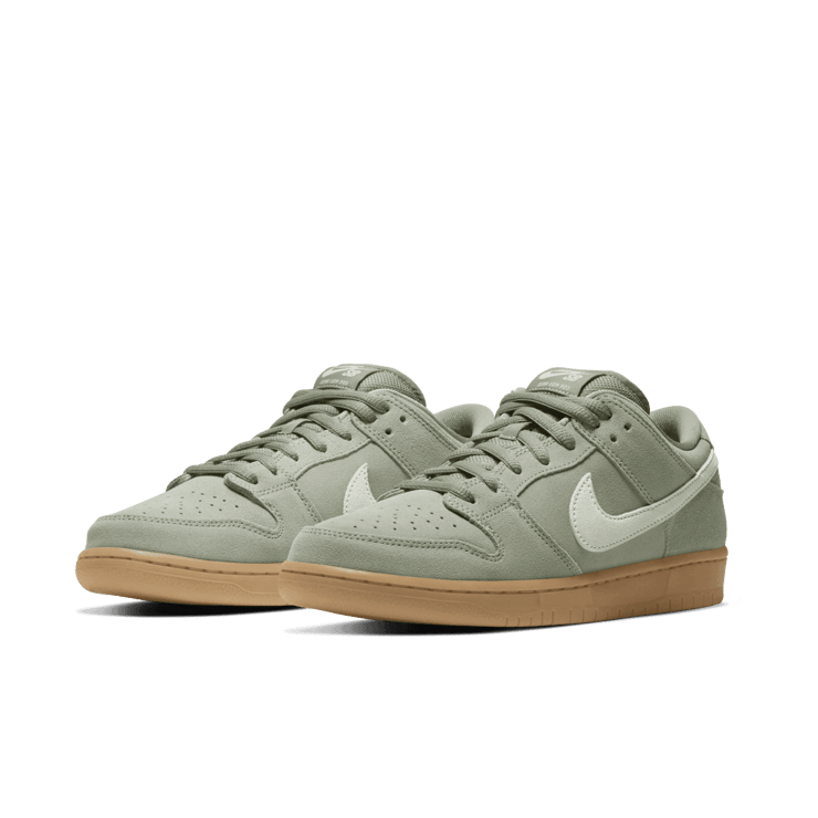 Nike SB Dunk Low Island Green Gum Angle 2