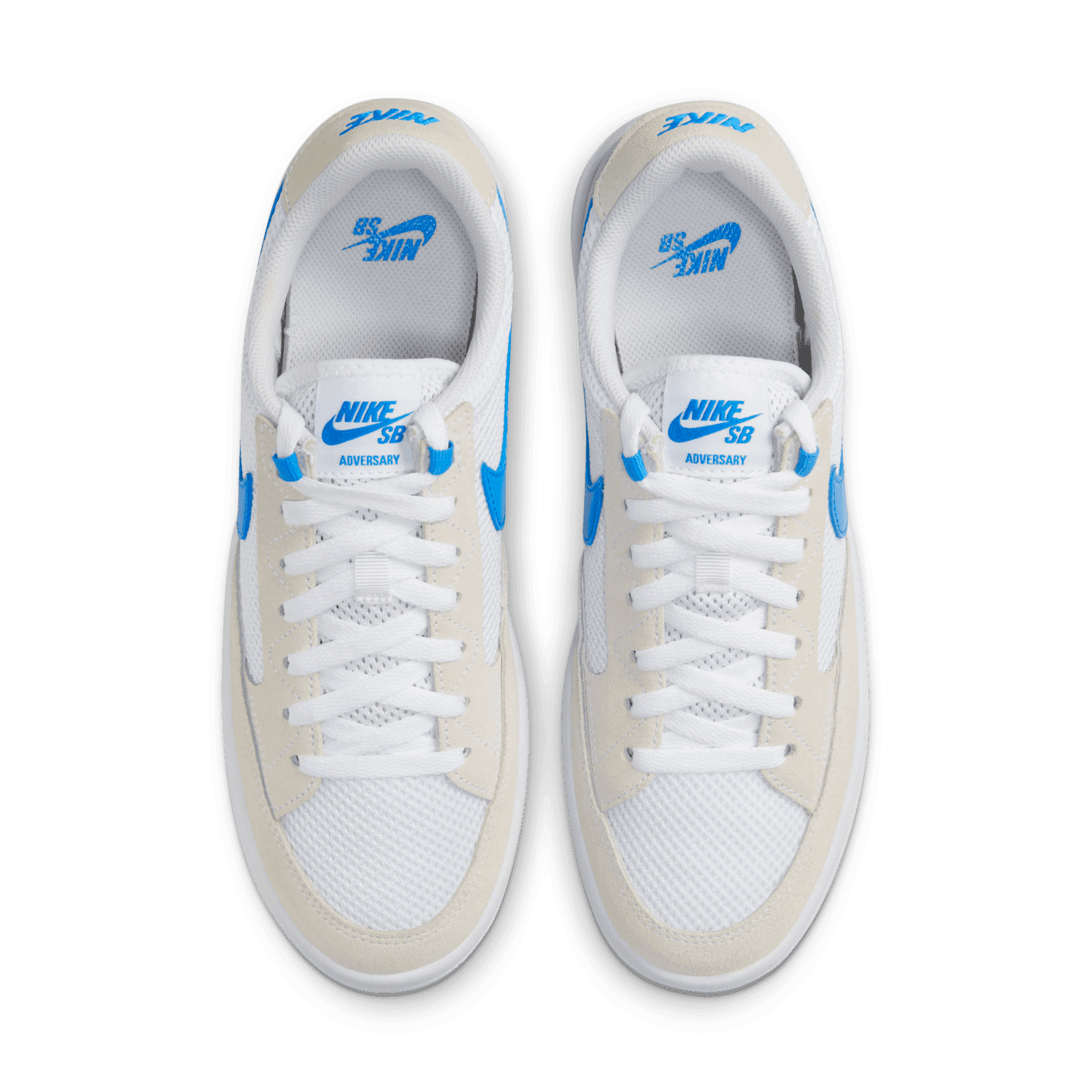 nike sb adversary white photo blue