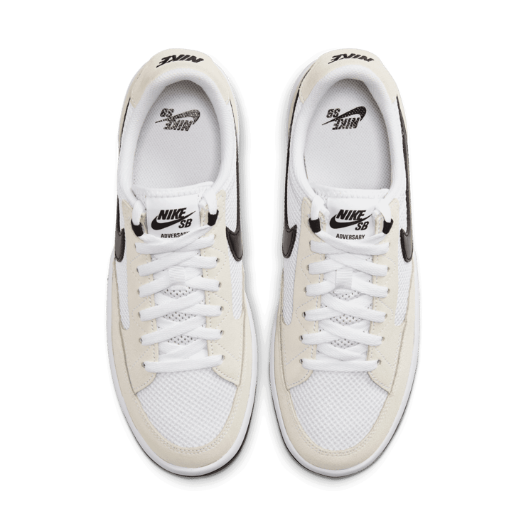 Nike SB Adversary White Black Angle 1