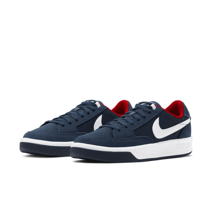 Nike SB Adversary Midnight Navy White Angle 2