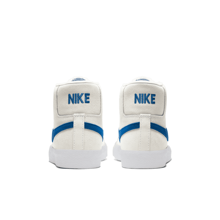 Nike SB Zoom Blazer Mid White Cerulean Angle 3