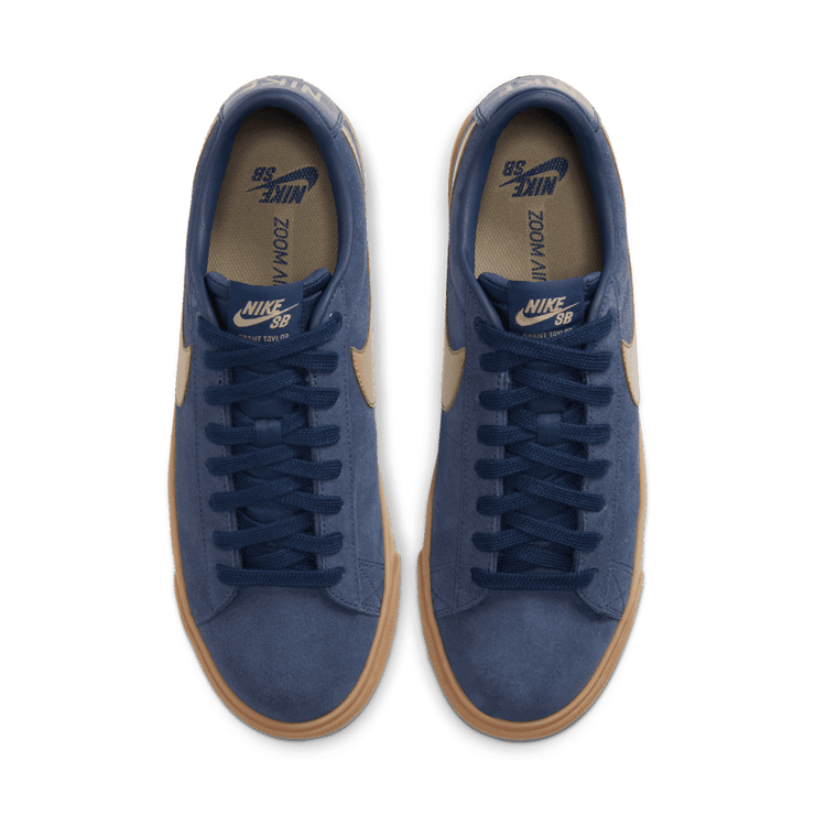 Nike SB Blazer Low GT Navy Gum Angle 1