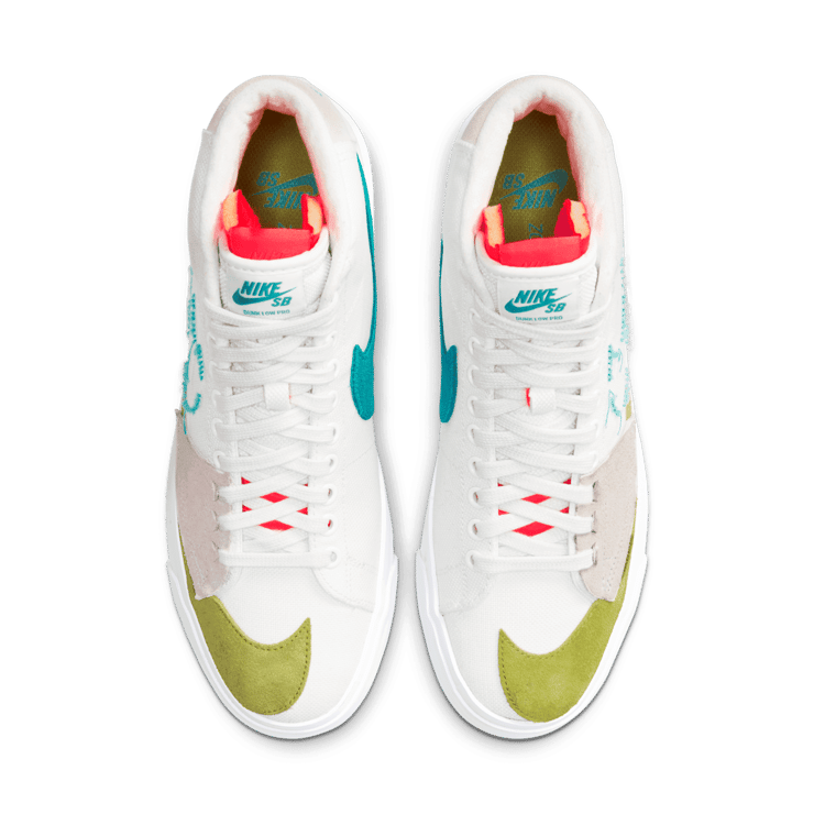 Nike SB Blazer Mid Edge Hack Pack Aqua Angle 1