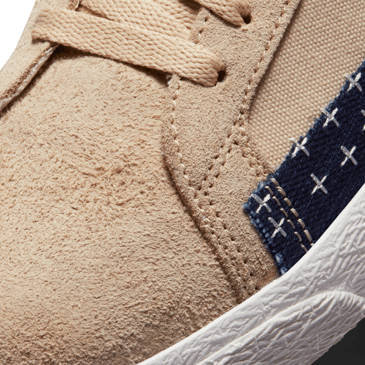 Nike SB Zoom Blazer Mid Sashiko Sesame Angle 4