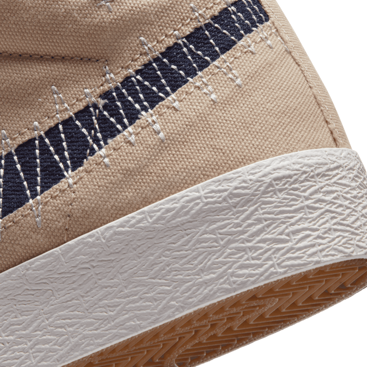 Nike SB Zoom Blazer Mid Sashiko Sesame Angle 5