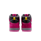 Nike SB Dunk High Run The Jewels Pink Angle 3