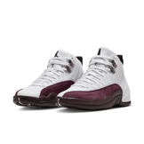 Air Jordan 12 A Ma Maniere White Burgundy Crush (W) Angle 2