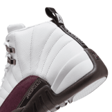 Air Jordan 12 A Ma Maniere White Burgundy Crush (W) Angle 5