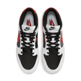 Nike Dunk Low Reverse White Black Red Angle 1