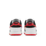 Nike Dunk Low Reverse White Black Red Angle 3