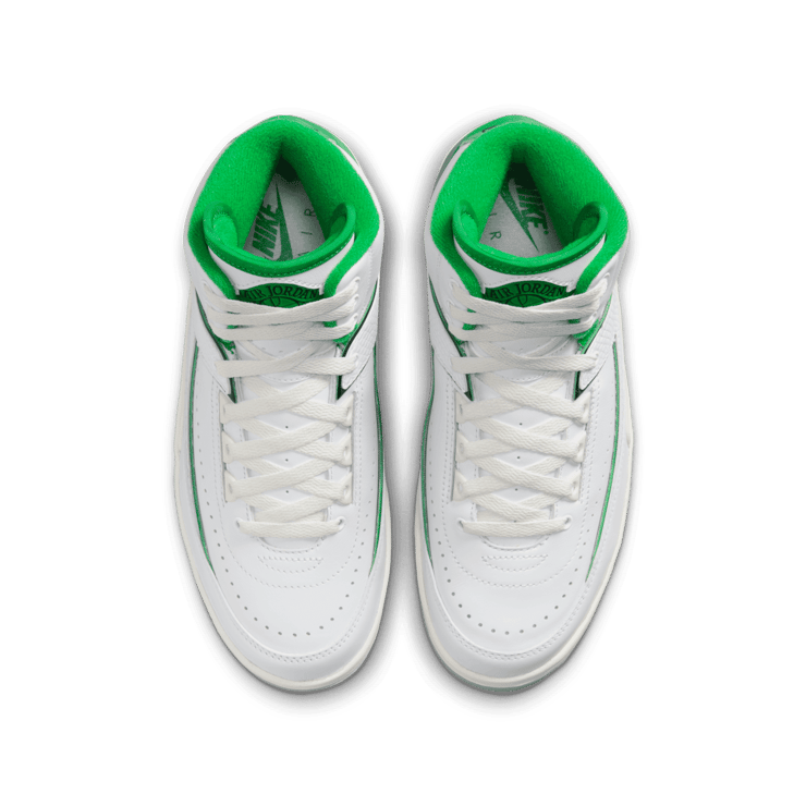 Air Jordan 2 Lucky Green (GS) Angle 1