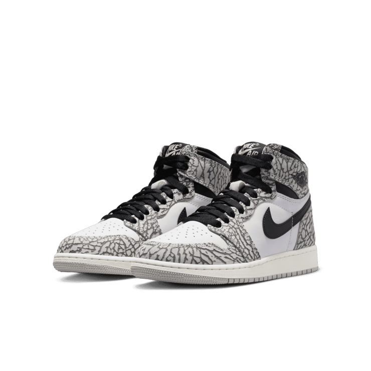 Air Jordan 1 High Elephant Print (GS) Angle 2