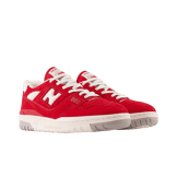 New Balance 550 Suede Team Red Angle 2
