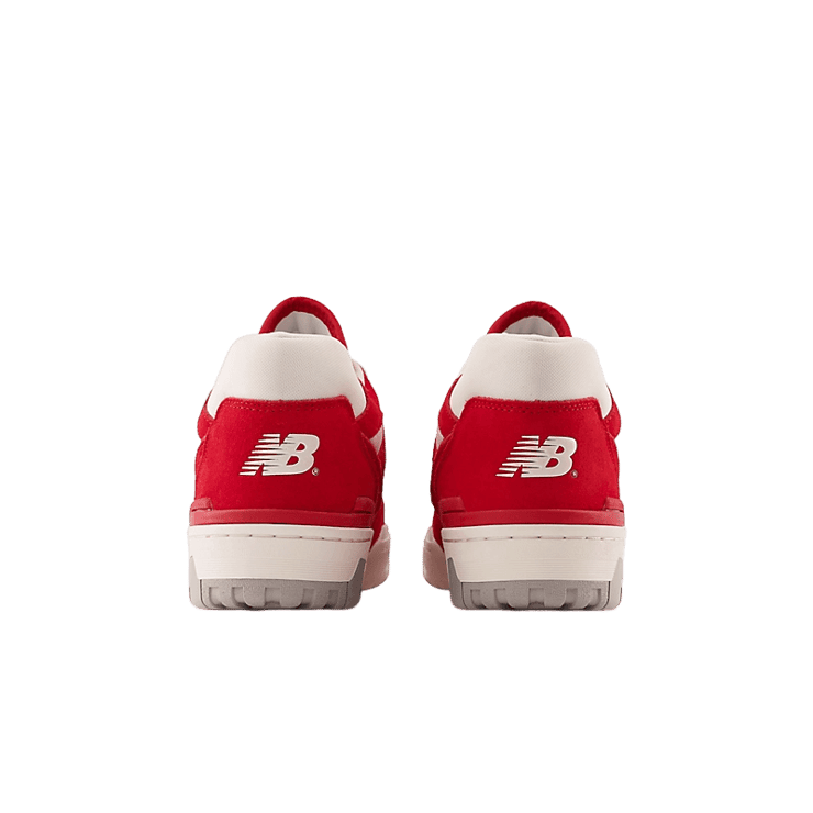 New Balance 550 Suede Team Red Angle 4