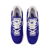 New Balance 550 Suede Team Royal Angle 1