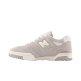 New Balance 550 Suede Concrete Angle 0