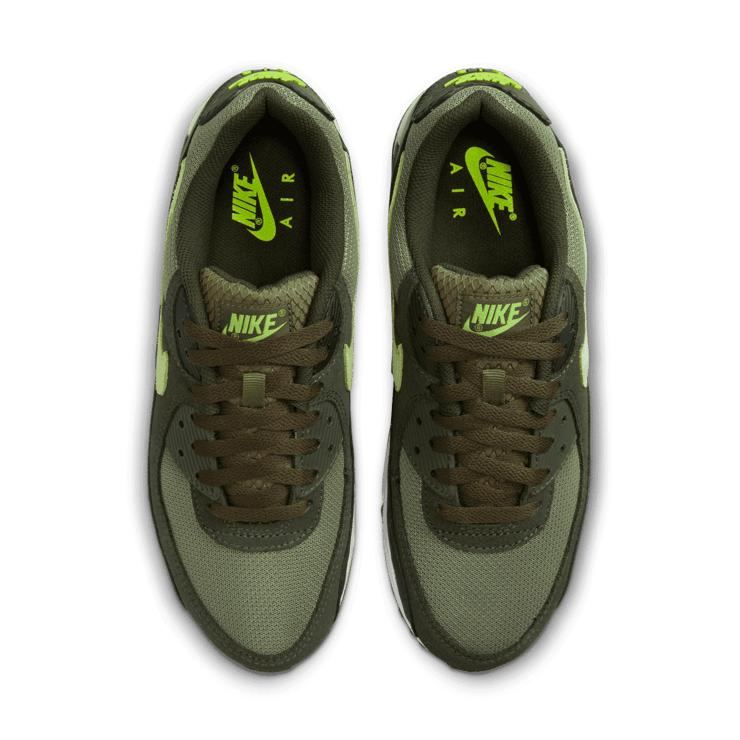 Nike Air Max 90 Medium Olive Volt Angle 1