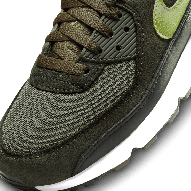 Nike Air Max 90 Medium Olive Volt Angle 4
