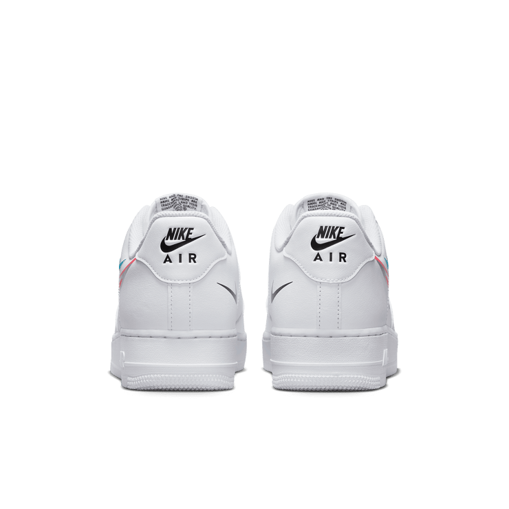 Nike Air Force 1 Low Quadruple Swoosh White Angle 3