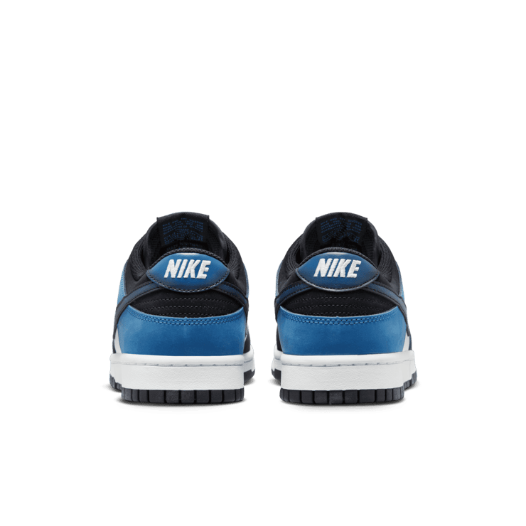 Nike Dunk Low Black Industrial Blue Angle 4