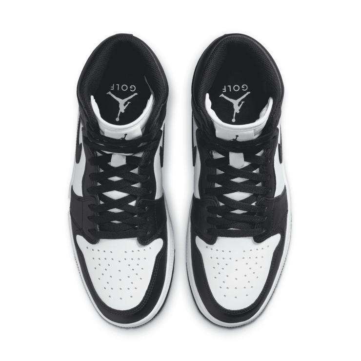 Air Jordan 1 High Golf White Black Angle 1