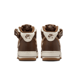 Nike Air Force 1 '07 Mid Brown Plaid Angle 3