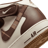 Nike Air Force 1 '07 Mid Brown Plaid Angle 5