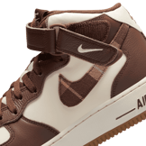 Nike Air Force 1 '07 Mid Brown Plaid Angle 6