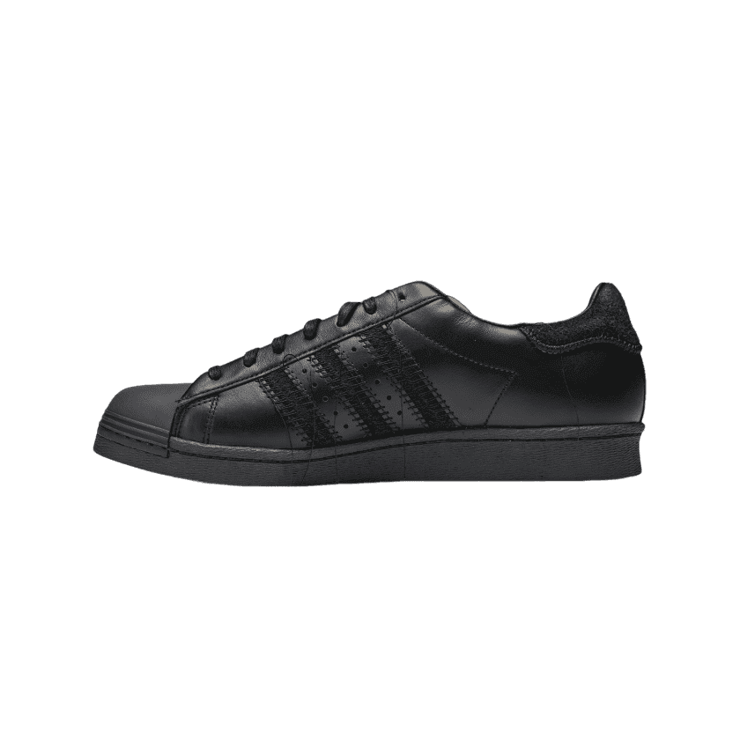 adidas Y-3 Superstar Black Angle 4
