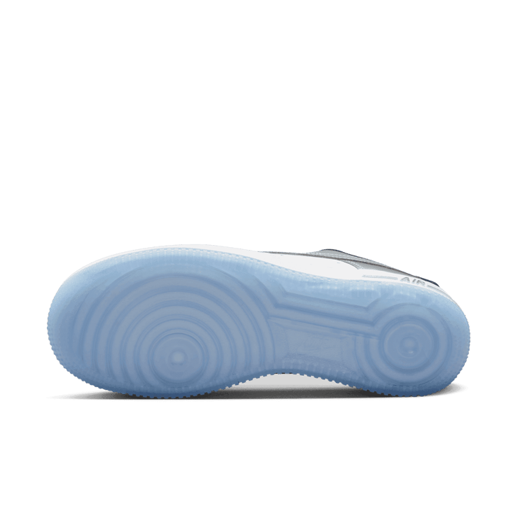 Nike Air Force 1 '07 Low Metallic Silver Black (W) Angle 0