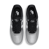 Nike Air Force 1 '07 Low Metallic Silver Black (W) Angle 1