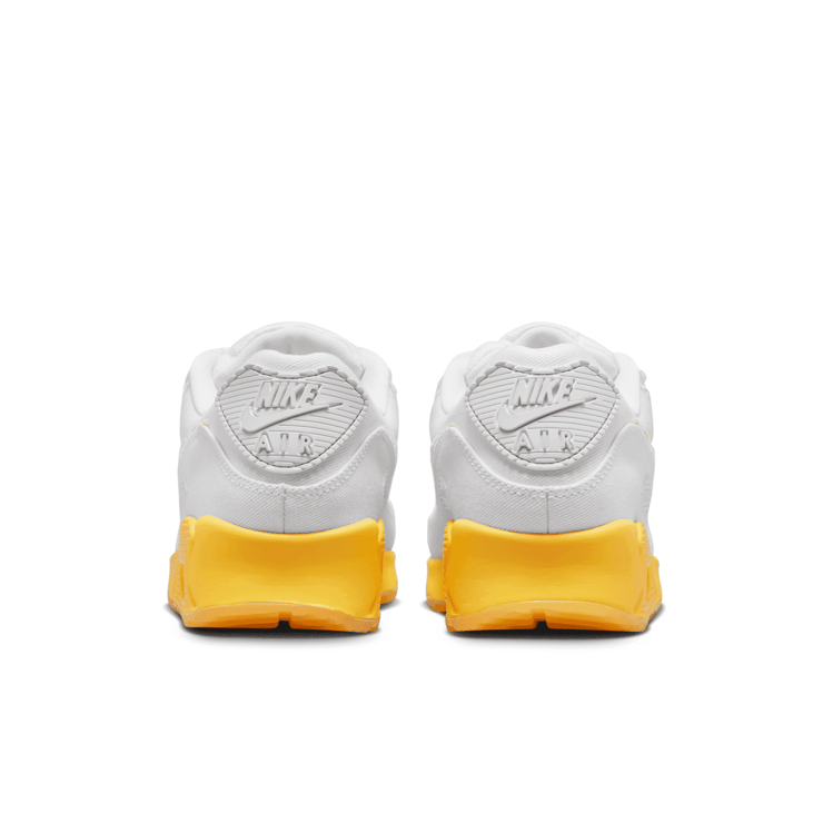 Nike Air Max 90 White Citron Pulse (W) Angle 5