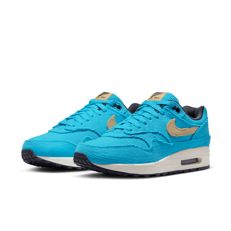 Nike Air Max 1 Premium Corduroy Baltic Blue Angle 2