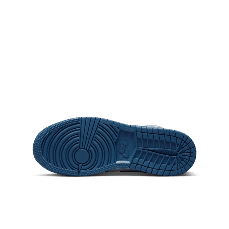 Air Jordan 1 Mid True Blue (GS) Angle 0