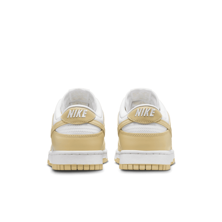 Nike Dunk Low White Team Gold Angle 3