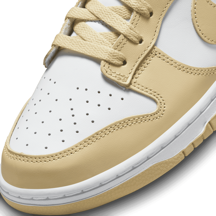 Nike Dunk Low White Team Gold Angle 4