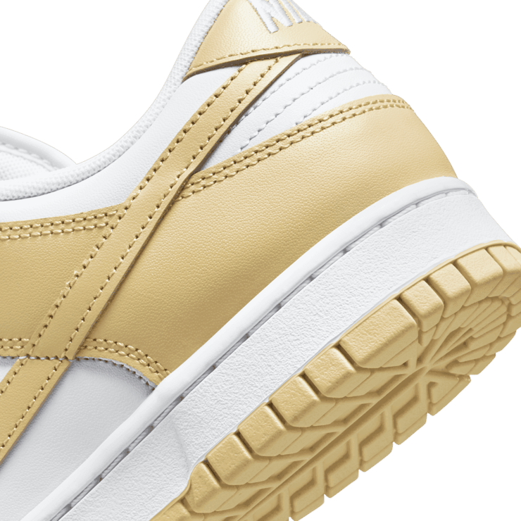 Nike Dunk Low White Team Gold Angle 5