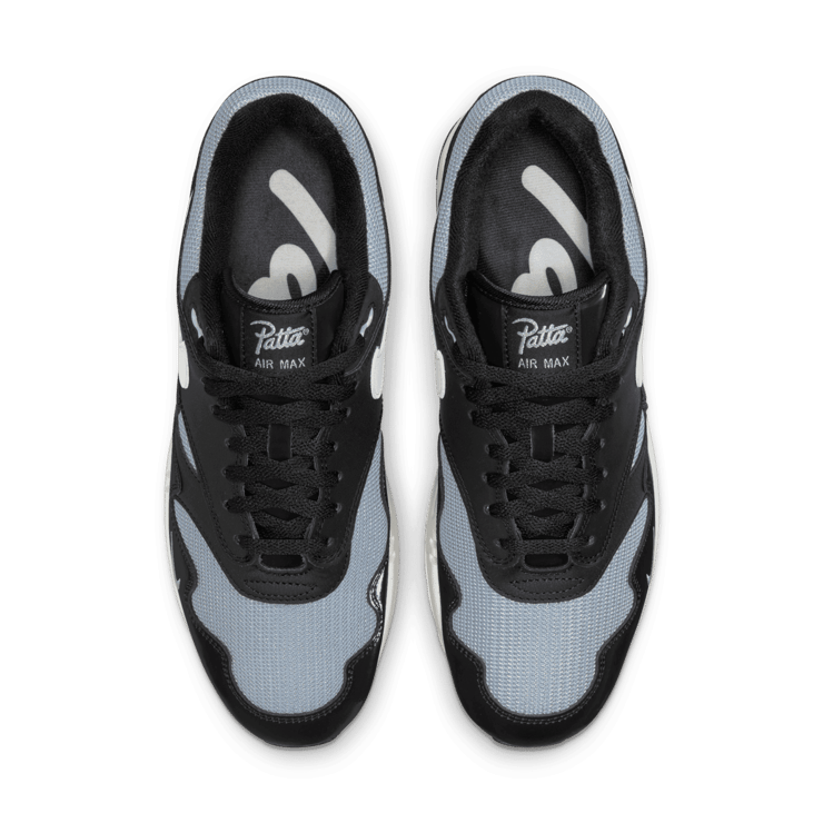 Nike Air Max 1 Patta Waves Black Angle 1