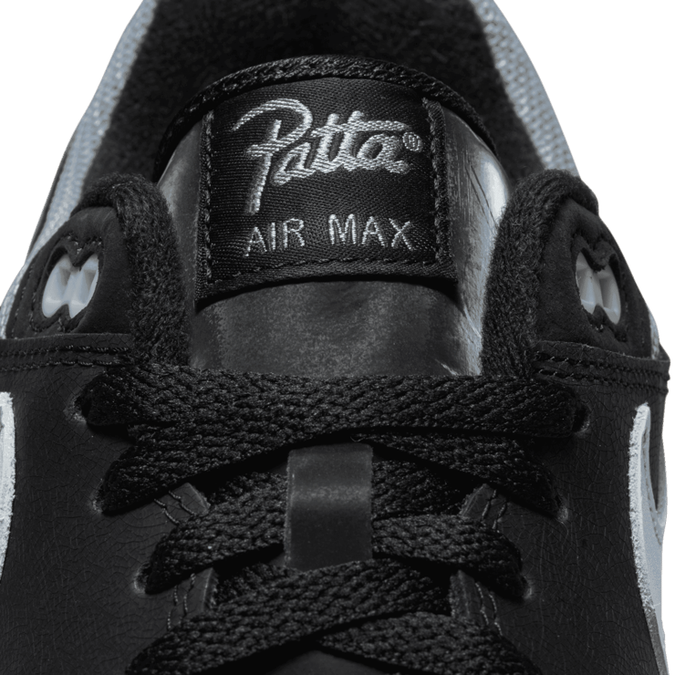 Nike Air Max 1 Patta Waves Black Angle 6