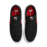 Nike SB Zoom Blazer Low GT Black University Red Angle 1