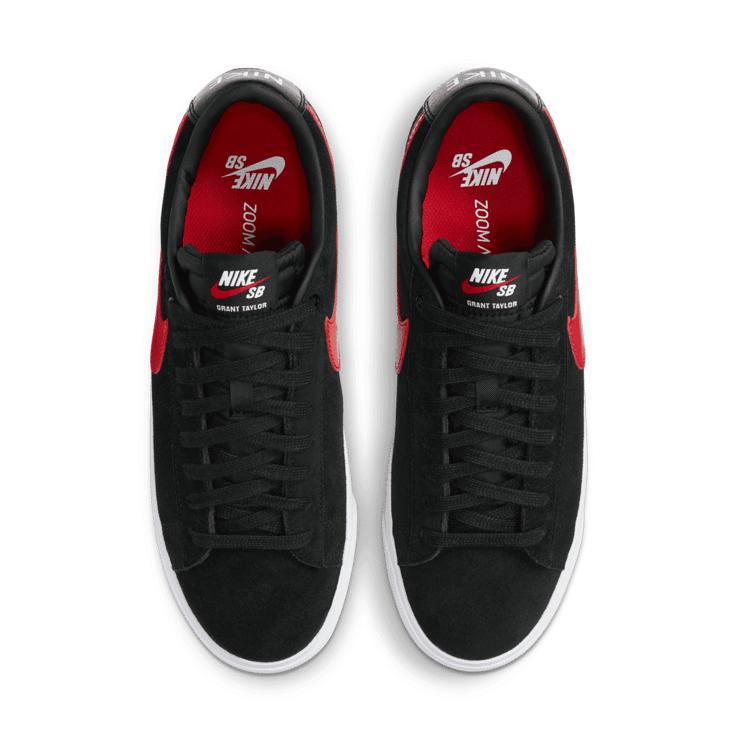 Nike SB Zoom Blazer Low GT Black University Red Angle 1