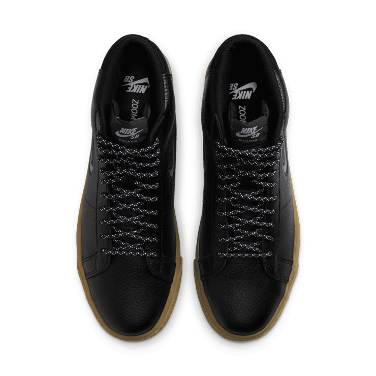 Nike Zoom Blazer Mid Premium SB Black Gum Jewel Angle 1