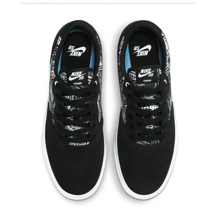 Nike SB Chron Solarsoft Premium Black Angle 1